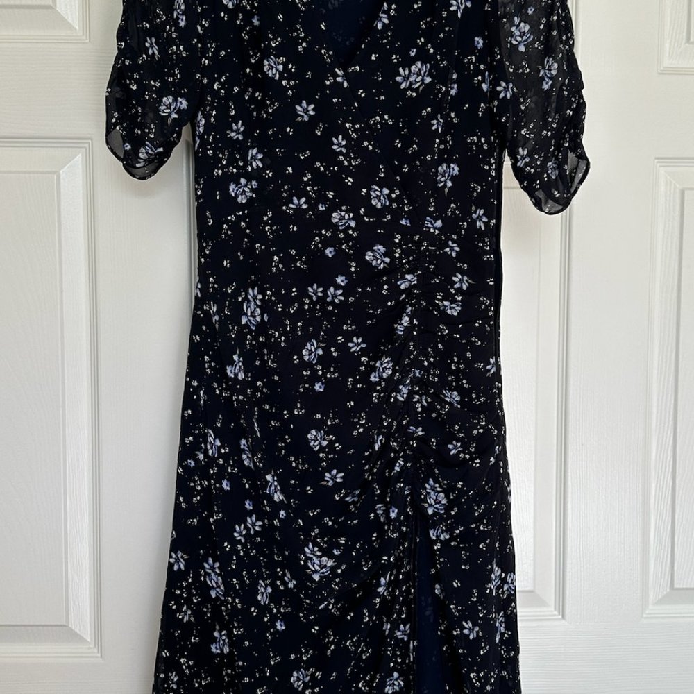 Nicholas Printed Dress w/ Slit